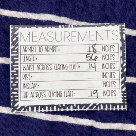 ๐ DESIGN HISTORY | Blue and White Striped Maxi Dress with Braided Neckline | L - Picture 9 of 10